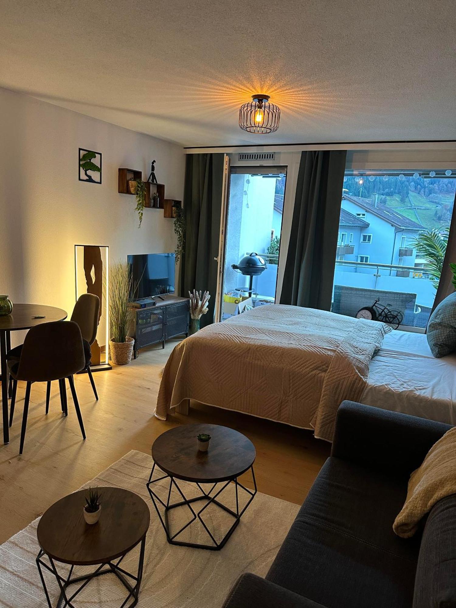 Zentrales Studio Mit Mega Bergblick, Titlis, Luzern, Lake, Kurpark Engelberg Dış mekan fotoğraf