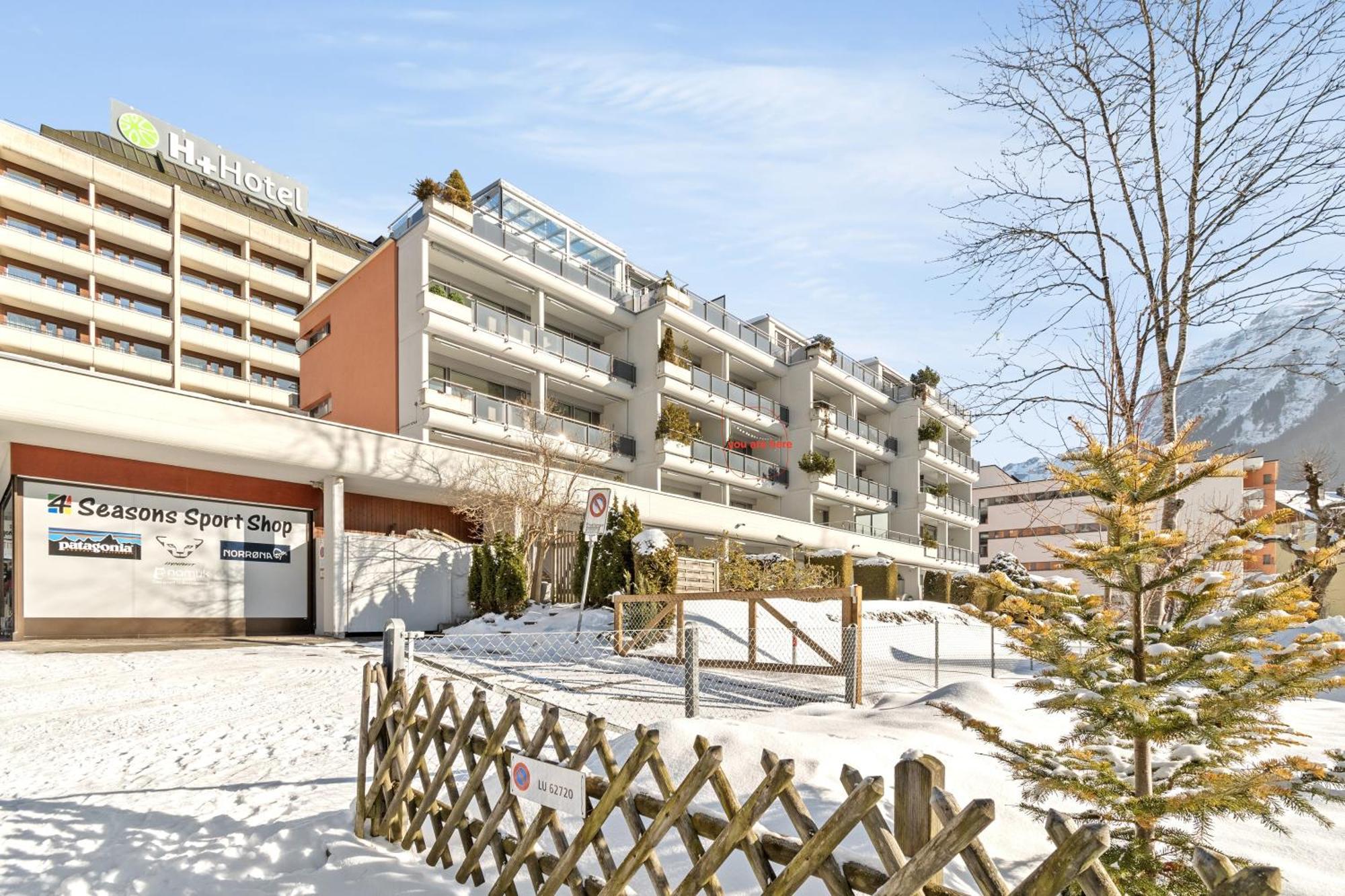 Zentrales Studio Mit Mega Bergblick, Titlis, Luzern, Lake, Kurpark Engelberg Dış mekan fotoğraf