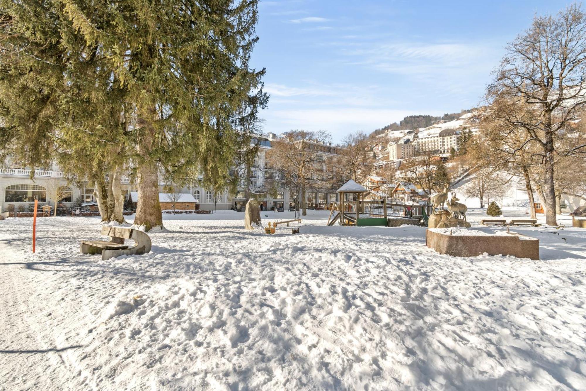 Zentrales Studio Mit Mega Bergblick, Titlis, Luzern, Lake, Kurpark Engelberg Dış mekan fotoğraf