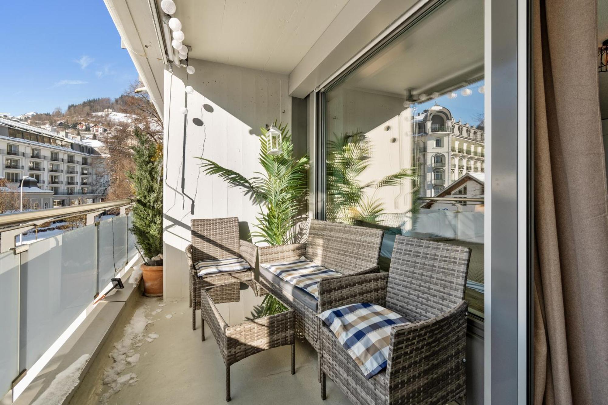 Zentrales Studio Mit Mega Bergblick, Titlis, Luzern, Lake, Kurpark Engelberg Dış mekan fotoğraf