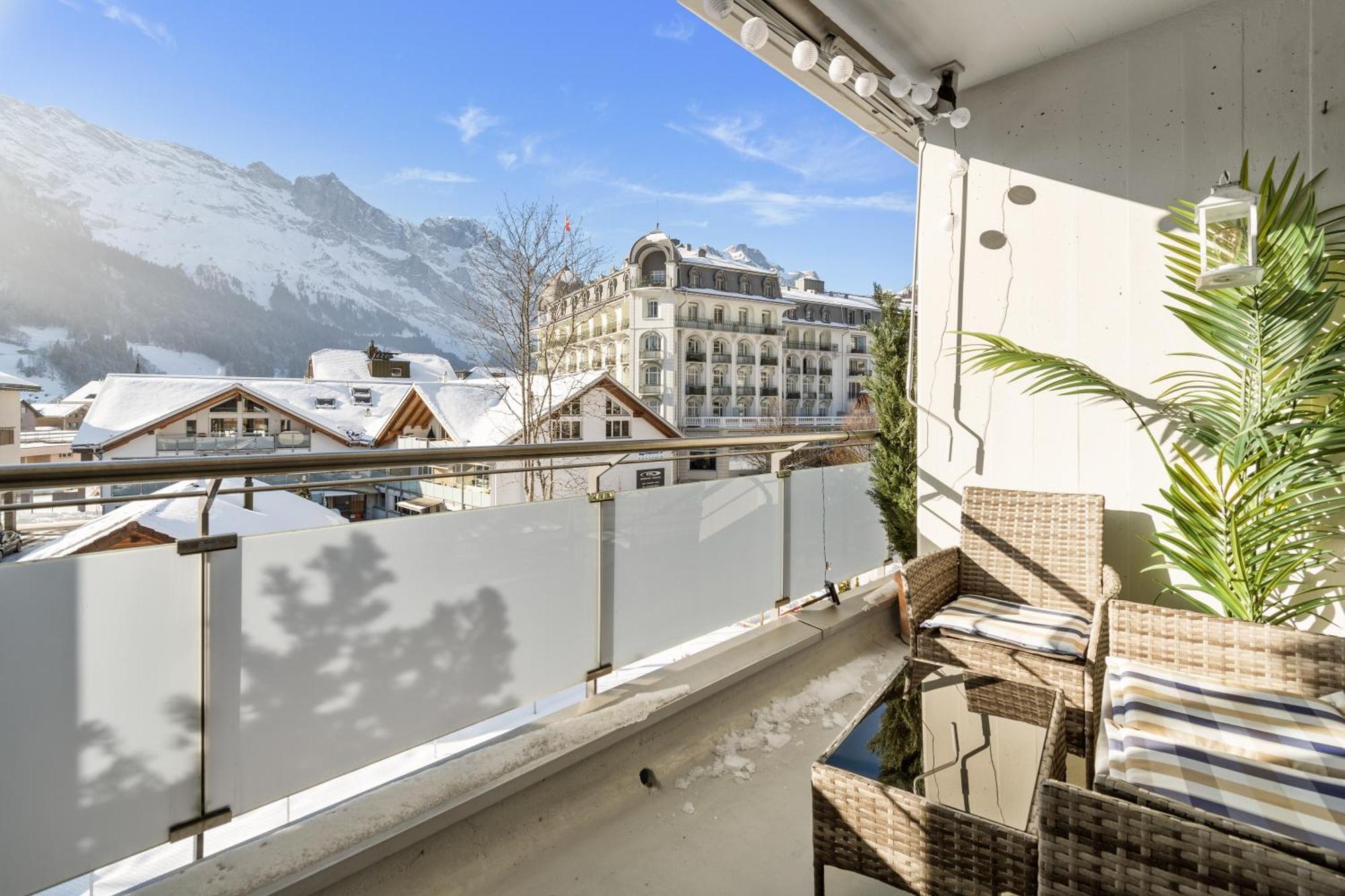 Zentrales Studio Mit Mega Bergblick, Titlis, Luzern, Lake, Kurpark Engelberg Dış mekan fotoğraf