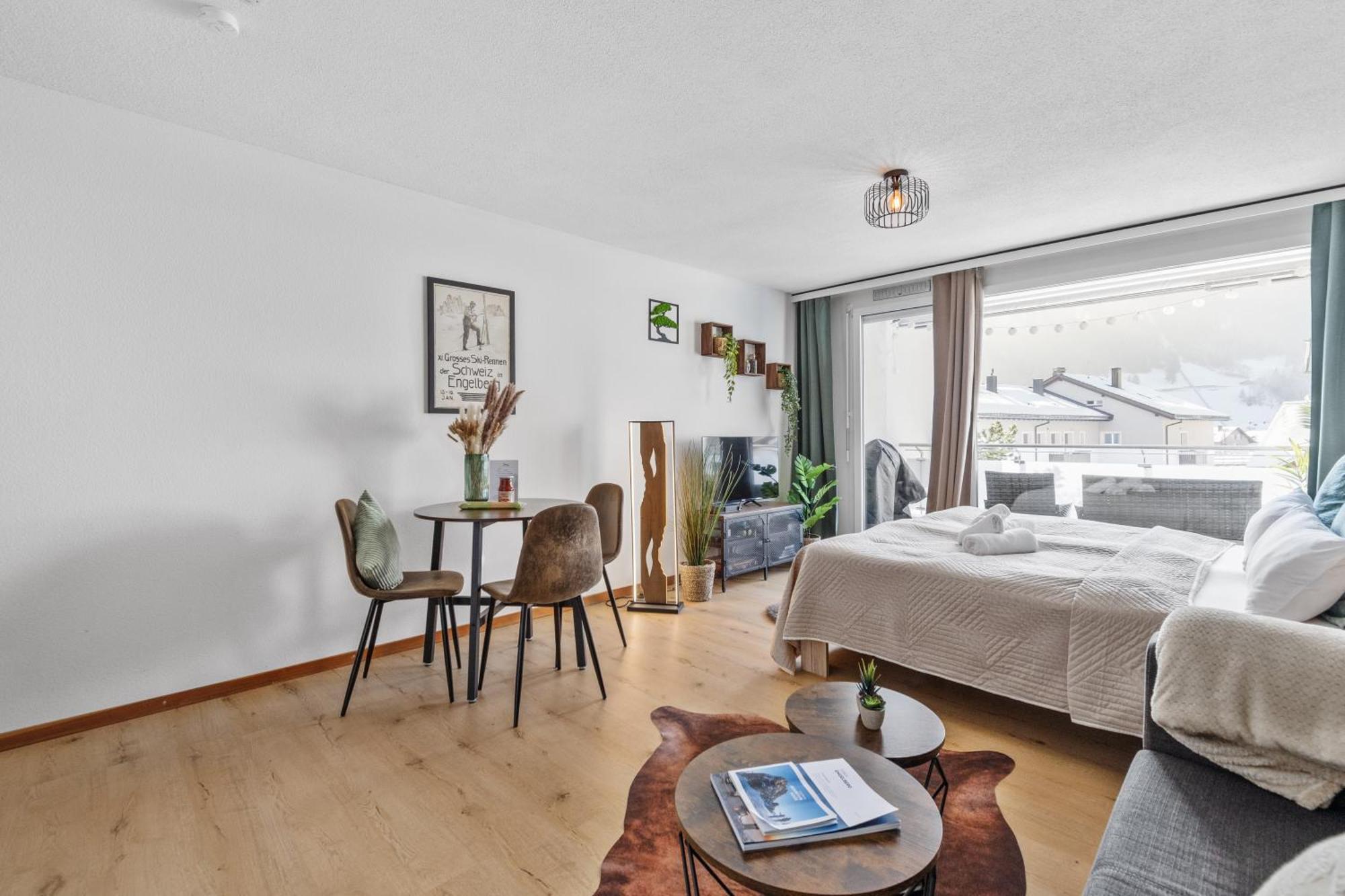 Zentrales Studio Mit Mega Bergblick, Titlis, Luzern, Lake, Kurpark Engelberg Dış mekan fotoğraf